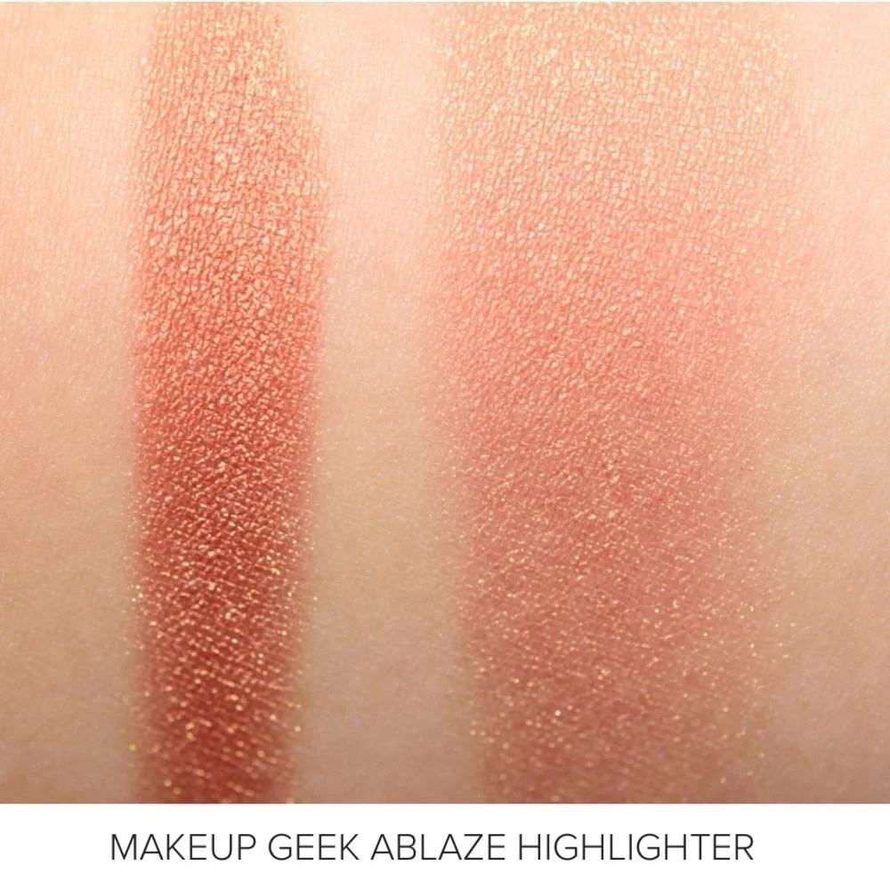 Makeup Geek ABLAZE Duochrome Highlighter | NEW | Soft Copper | Discontinued